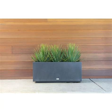 metallic series long galvanized steel planter box|galvanized steel containers for gardening.